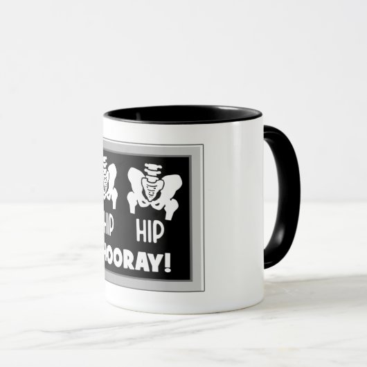 ドクターマおもしろいグお尻お尻ホレー マグカップ (正面右)