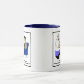 ドクターマおもしろいグ – インターネット漫画 マグカップ (中央)