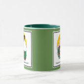 ドクターマおもしろいグ – ハート漫画 マグカップ (中央)