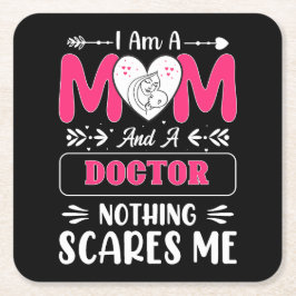 ドクターママ 面白い ドクターママ スクエアペーパーコースター