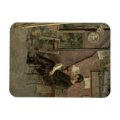 ドクターマルティネスポートレート, 1878 (キャンバス上の油) マグネット (横)