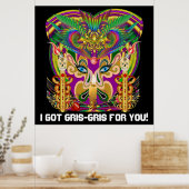 ドクターマルディグラスパーティーテーマお願いビューノート ポスター (キッチン)