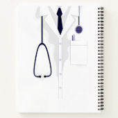 ドクターメディカルコートオスホワイトカスタム ノートブック (裏面)