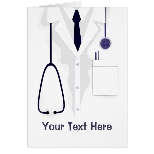 ドクターメディカルコートオス白カスタム (正面)