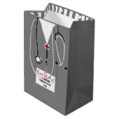 ドクターメディカルスクールグラッドミディアム抱き枕 ミディアムペーパーバッグ (裏面アングル)