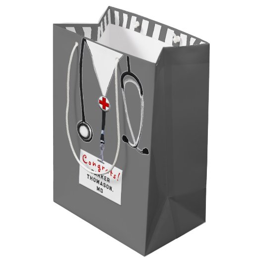 ドクターメディカルスクールグラッドミディアム抱き枕 ミディアムペーパーバッグ (裏面アングル)