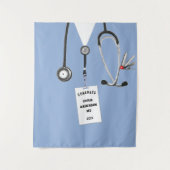 ドクターメディカルスクール卒業バナータペストリー タペストリー (正面)