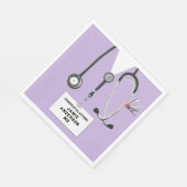 ドクターメディカルスクール卒業パーティナプキンス スタンダードランチョンナプキン (角)