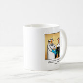 ドクターメディカルユーモアのマグカップ「斑点」 コーヒーマグカップ (正面右)