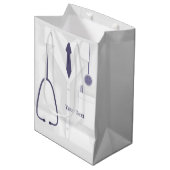 ドクターメディカルラボコートカスタム ミディアムペーパーバッグ (正面アングル)