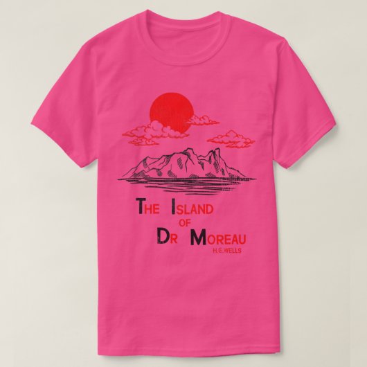 ドクターモロー島 Tシャツ (デザイン正面)