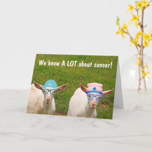 ドクターヤギの癌支援 カード (黄色い花)