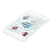 ドクターライフフレキシブルフォトマグネット マグネット (左側)