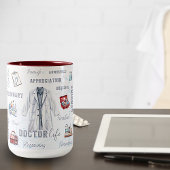 ドクターライフ二音セラミックマグカップ ツートーンマグカップ