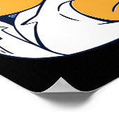 ドクターラバーダックダッキー(アヒルちゃん)ダッキーラバーカワイイかわいい ポスター (角)