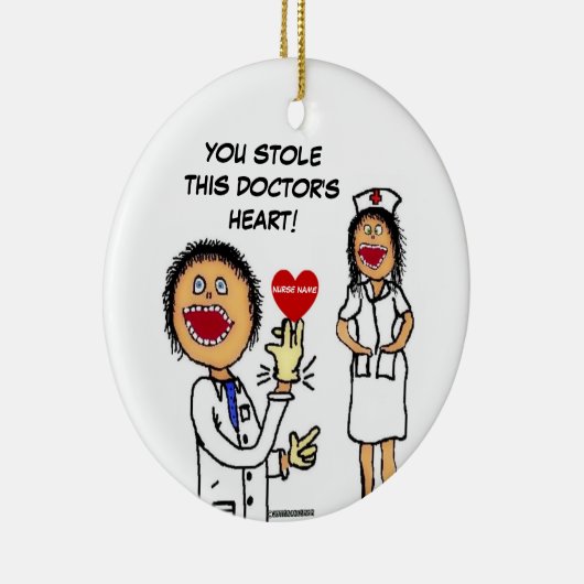 ドクターラブズナースロマンス セラミックオーナメント (右)