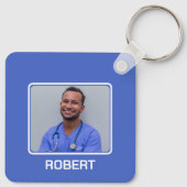 ドクターロードバーおもしろいMedical Doctor Photo キーホルダー (裏面)