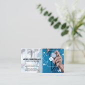 ドクターワーク |病院の医療アイコン 名刺 (スタンド正面)