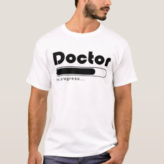 ドクター修行中 楽しい医学生向けローディングバー Tシャツ