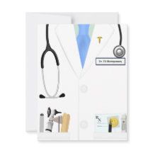 ドクター卒業お祝い招待状