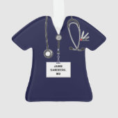 ドクター卒業ノベルティプレゼント オーナメント (裏面)