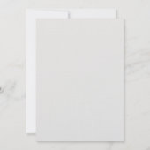 ドクター卒業パーティー招待状 招待状 (裏面)