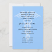 ドクター卒業パーティー招待状 招待状 (裏面)