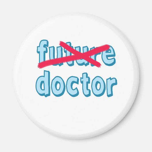 ドクター卒業製品 マグネット (正面)