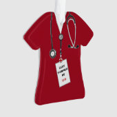 ドクター卒業記念オーナメント2024 オーナメント (正面)