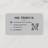 ドクター名刺 名刺 (裏面)