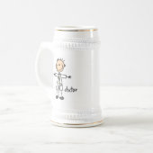 ドクター棒人間 ビールジョッキ (正面左)