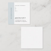 ドクター歯科医セラピストシックアポイントメントリマインダー 予約カード (正面/裏面)