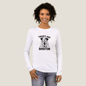 ドクター犬です!信じてください トライブレンドTシャツ (正面全体)