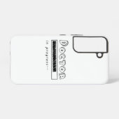 ドクター見習い中 ジョーク メディカル スクール ローディング バー SAMSUNG GALAXYケース (裏面横)