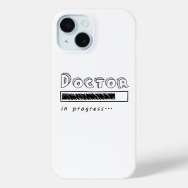 ドクター見習い 医学生ユーモア ローディングバー iPhone 15ケース