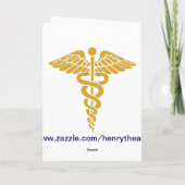 ドクター親愛サンキューカード サンキューカード (裏面)