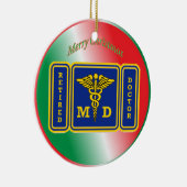 ドクター退職したカドゥセスシールドカスタム セラミックオーナメント (右)