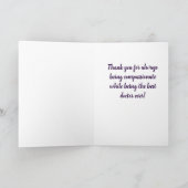 ***ドクター***クリスマス*美しい言葉* シーズンカード (内部)