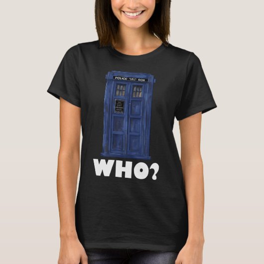 ドクター　シックスティーズ・ヴィンテージSF警察 Tシャツ (正面)