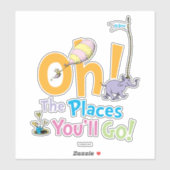 ドクター・シュス |ああ、行く場所! シール (シート)