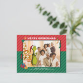 ドクター・シュス |グリンチの家族写真 シーズンポストカード (スタンド正面)