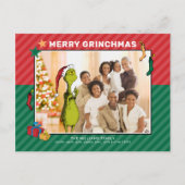 ドクター・シュス |グリンチの家族写真 シーズンポストカード (正面)