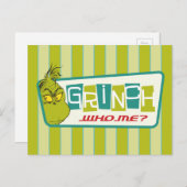 ドクター・シュス |グリンチ – 誰? ポストカード (正面/裏面)