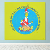 ドクター・シュス |ザグリンチ |クリスマスローストビースト キャンバスプリント (インサイチュ (ウッドフロア))