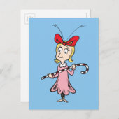 ドクター・シュス |シンディー・ルーさん – 甘しょを持つ女性 ポストカード (正面/裏面)