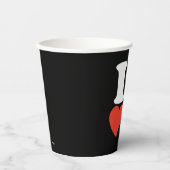 ドクター・シュス・バレンタイン | I The Cat in the Catハート 紙コップ (正面)