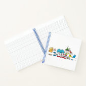 ドクター・スースのキャラクター & 先生の名前 ノートブック (内部)