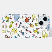 ドクター・スースの世界のパターン Case-Mate iPhoneケース (裏面 (横))