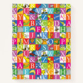 ドクター・スースのABC カラフルブロックレター パターン ノートブック (正面)