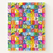 ドクター・スースのABC カラフル ブロックレター パターン ノートブック (裏面)